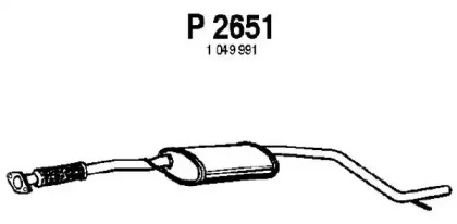 Амортизатор FENNO P2651