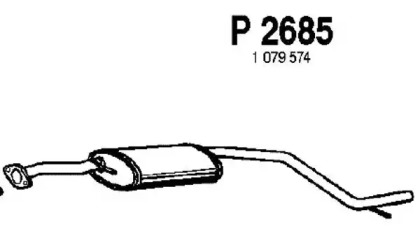 Амортизатор FENNO P2685