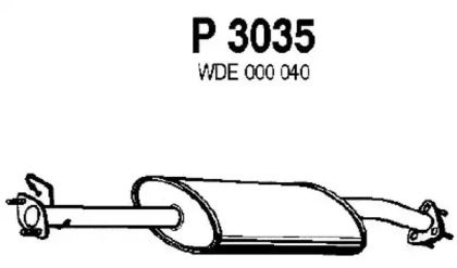 Амортизатор FENNO P3035