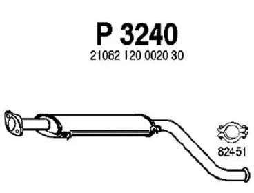 Амортизатор FENNO P3240