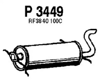 Амортизатор FENNO P3449