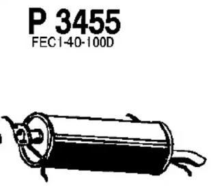 Амортизатор FENNO P3455