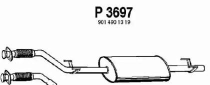 Амортизатор FENNO P3697