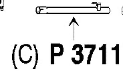 Трубка FENNO P3711