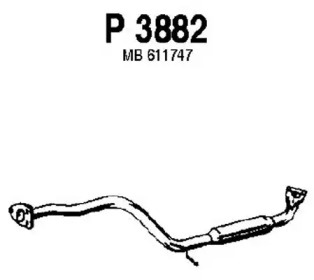 Амортизатор FENNO P3882