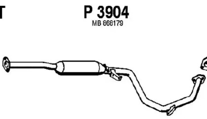 Амортизатор FENNO P3904