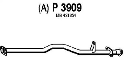 Амортизатор FENNO P3909