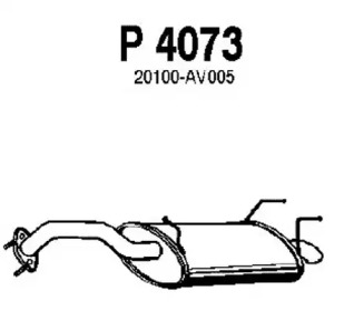 Амортизатор FENNO P4073