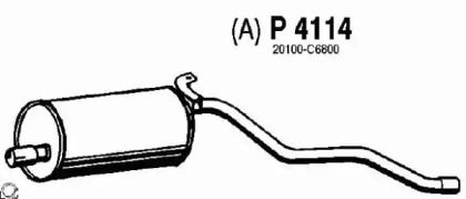 Амортизатор FENNO P4114