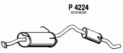 Амортизатор FENNO P4224