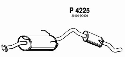 Амортизатор FENNO P4225