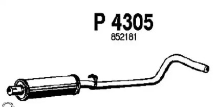 Амортизатор FENNO P4305