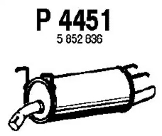 Амортизатор FENNO P4451