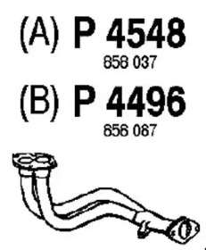 Трубка FENNO P4496