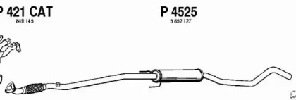 Амортизатор FENNO P4525