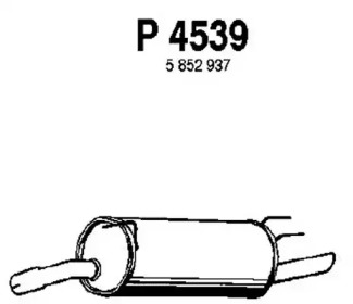 Амортизатор FENNO P4539