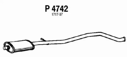 Амортизатор FENNO P4742