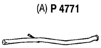 Трубка FENNO P4771