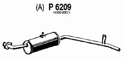 Амортизатор FENNO P6209