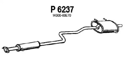 Амортизатор FENNO P6237