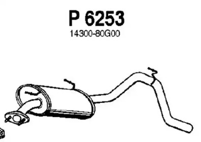 Амортизатор FENNO P6253