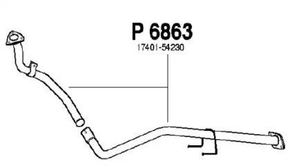 Трубка FENNO P6863