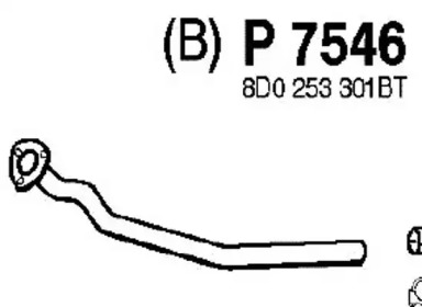 Трубка FENNO P7546