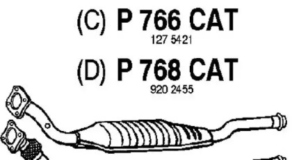 Катализатор FENNO P766CAT