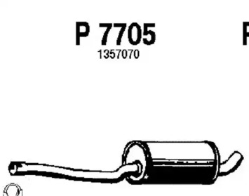 Амортизатор FENNO P7705