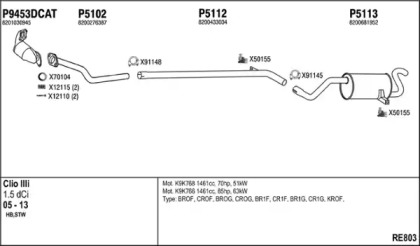 Глушитель FENNO RE803