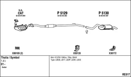 Глушитель FENNO RE817