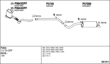 Глушитель FENNO SK1011