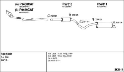 Глушитель FENNO SK1014