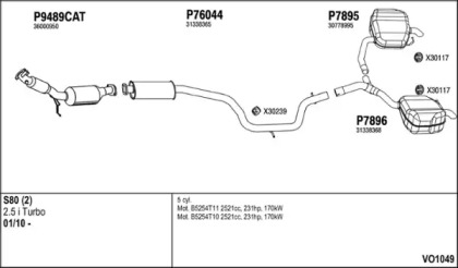 Глушитель FENNO VO1049