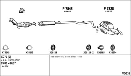 Глушитель FENNO VO633