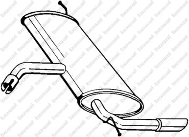 Амортизатор BOSAL 227-039