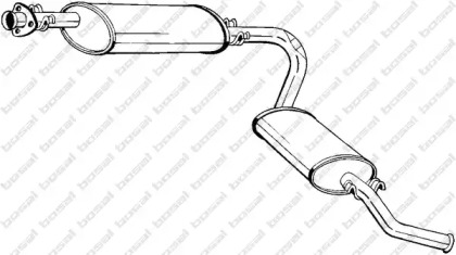 Амортизатор BOSAL 283-011