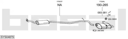 Глушитель BOSAL SYS04879