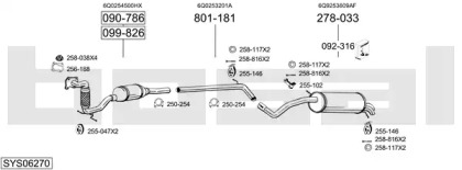 Глушитель BOSAL SYS06270