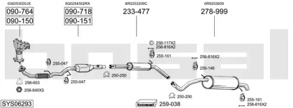 Глушитель BOSAL SYS06293