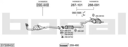 Глушитель BOSAL SYS06432