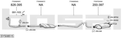 Глушитель BOSAL SYS08515