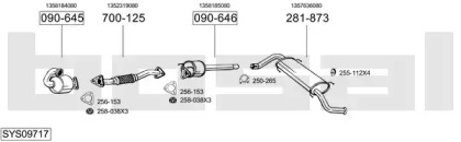 Глушитель BOSAL SYS09717