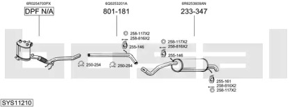 Глушитель BOSAL SYS11210