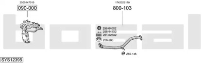 Глушитель BOSAL SYS12395