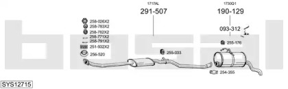 Глушитель BOSAL SYS12715