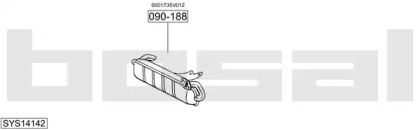 Глушитель BOSAL SYS14142