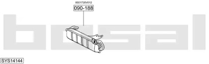 Глушитель BOSAL SYS14144