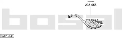 Глушитель BOSAL SYS15045