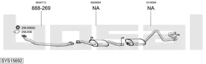 Глушитель BOSAL SYS15692